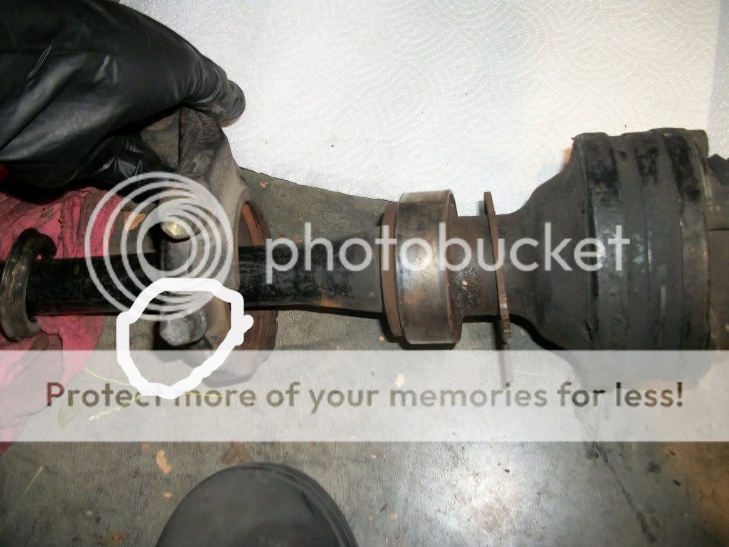 How to change your carrier bearing without a press / Remove the passenger axle too MR2 Owners